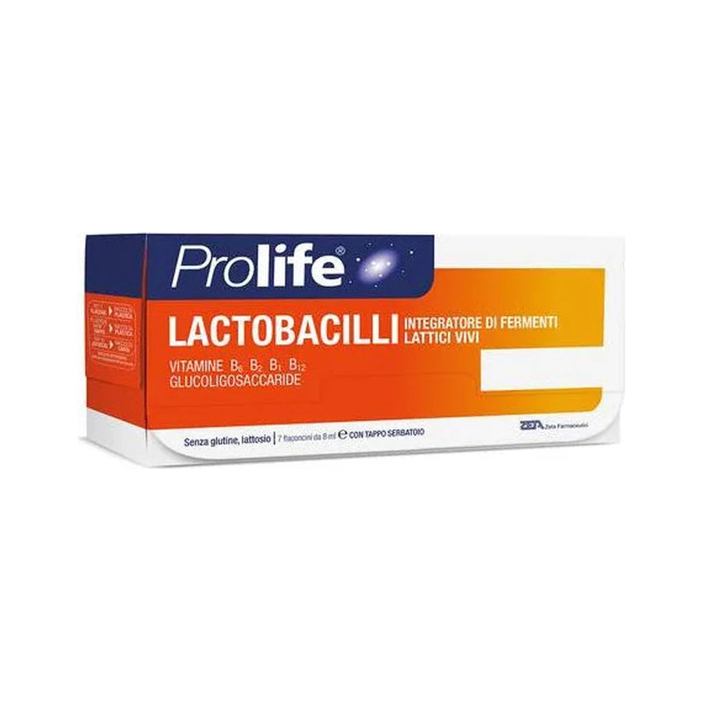 Prolife Lactobacilli 7FL - Live Lactic Ferments & B Vitamins Supplement | Zeta Farmaceutici