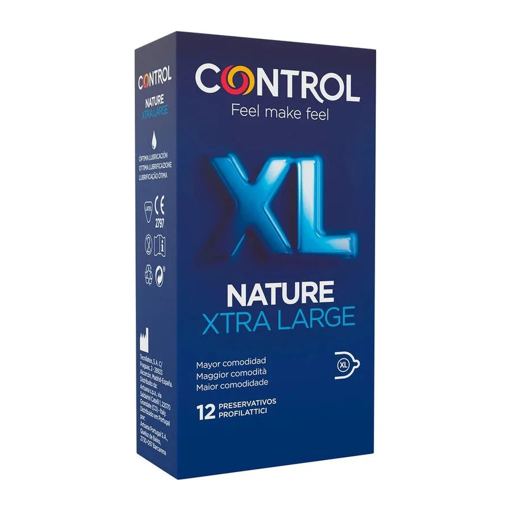 Control Nature XL Kondome – Maximaler Komfort & Schutz, 12 Stück