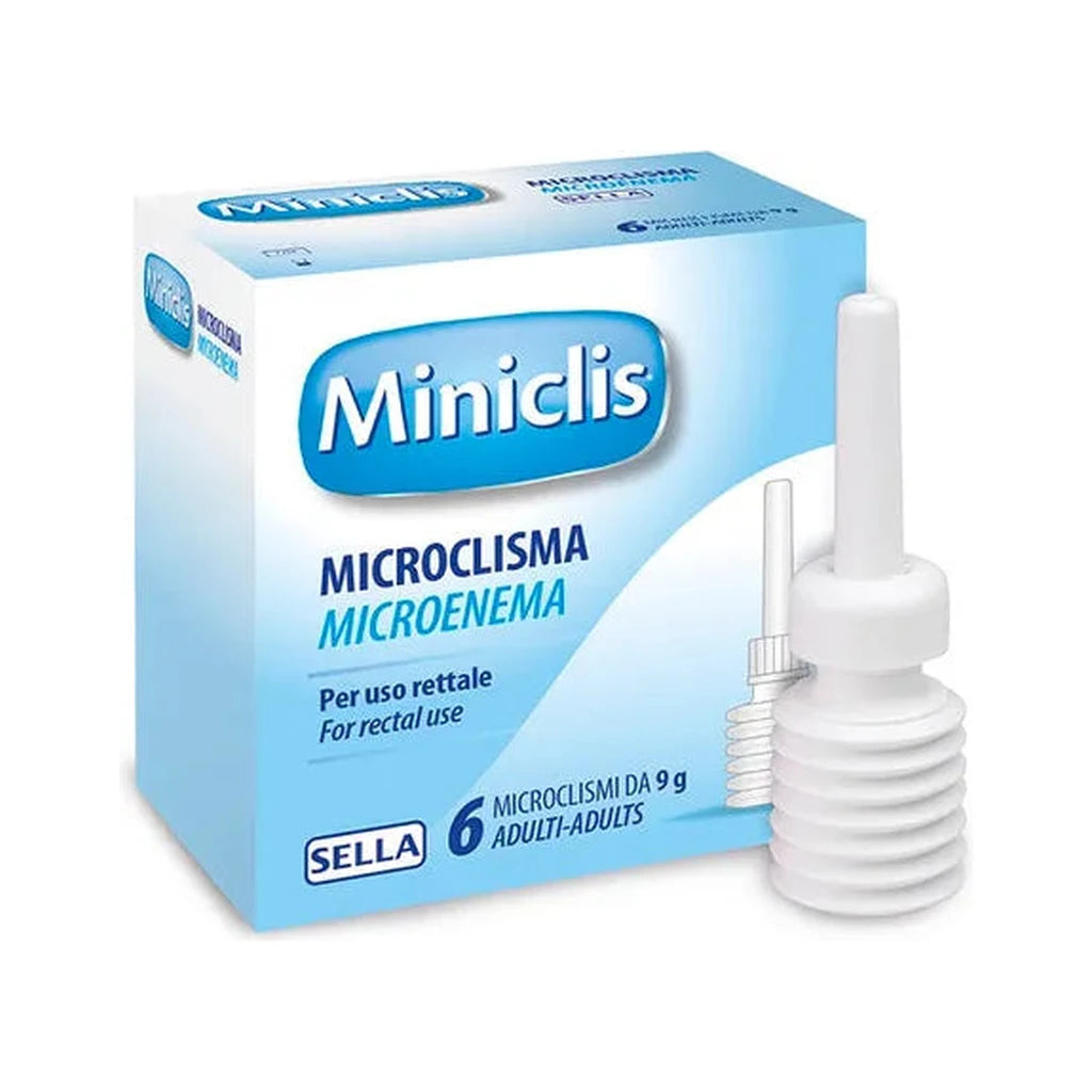 Sella Miniclis Adult Micro-Enema 9g - Fast Constipation Relief