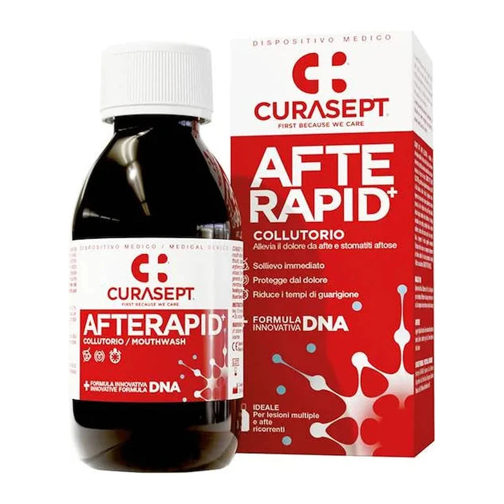 Curasept Afte Rapid+ Mundspülung 125ml - Sofortige Linderung bei Aphten