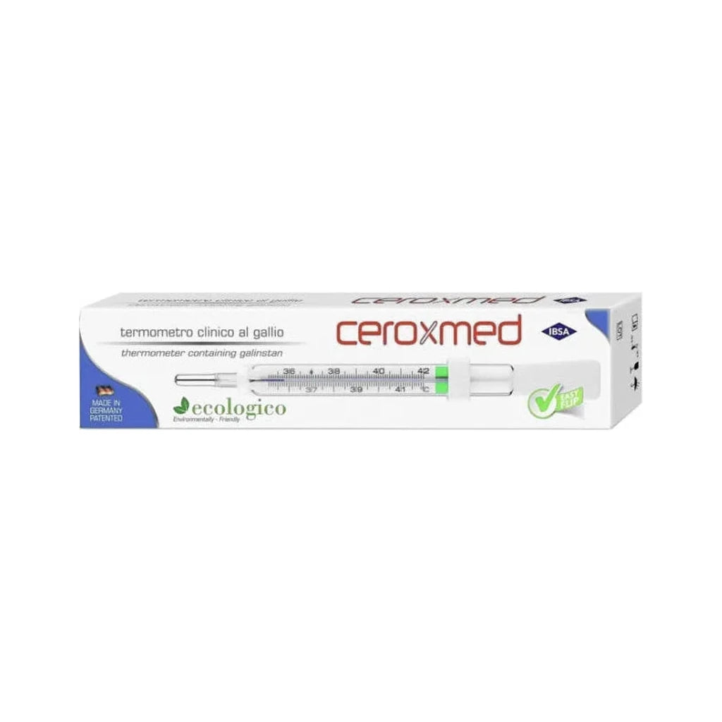 Ceroxmed Gallium Thermometer | Mercury-Free, Clinical Accuracy, Eco-Friendly