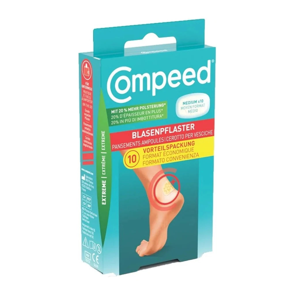 Compeed Extreme Blister Plasters - 20% More Cushioning, 10 Count