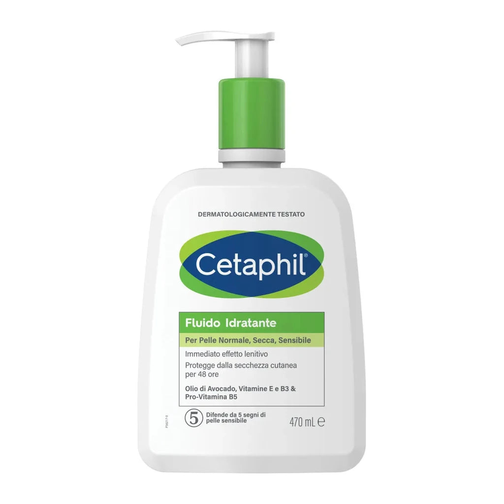 Cetaphil Moisturizing Lotion 470ml | Normal, Dry & Sensitive Skin | 48h Hydration