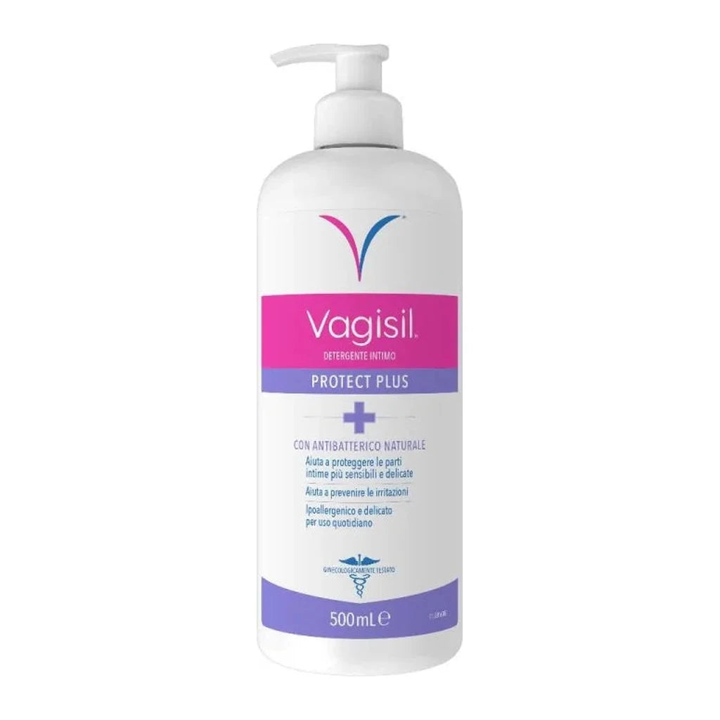 Vagisil Intimate Wash Protect Plus 500ml | Natural Antibacterial Protection