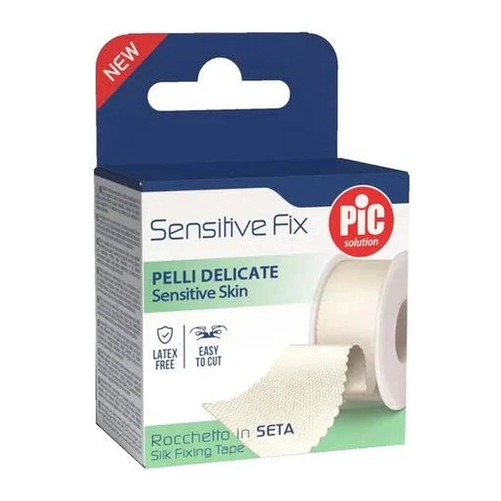 PIC Sensitive Fix Silk Fixing Tape for Sensitive Skin 5cm x 5m | Latex Free