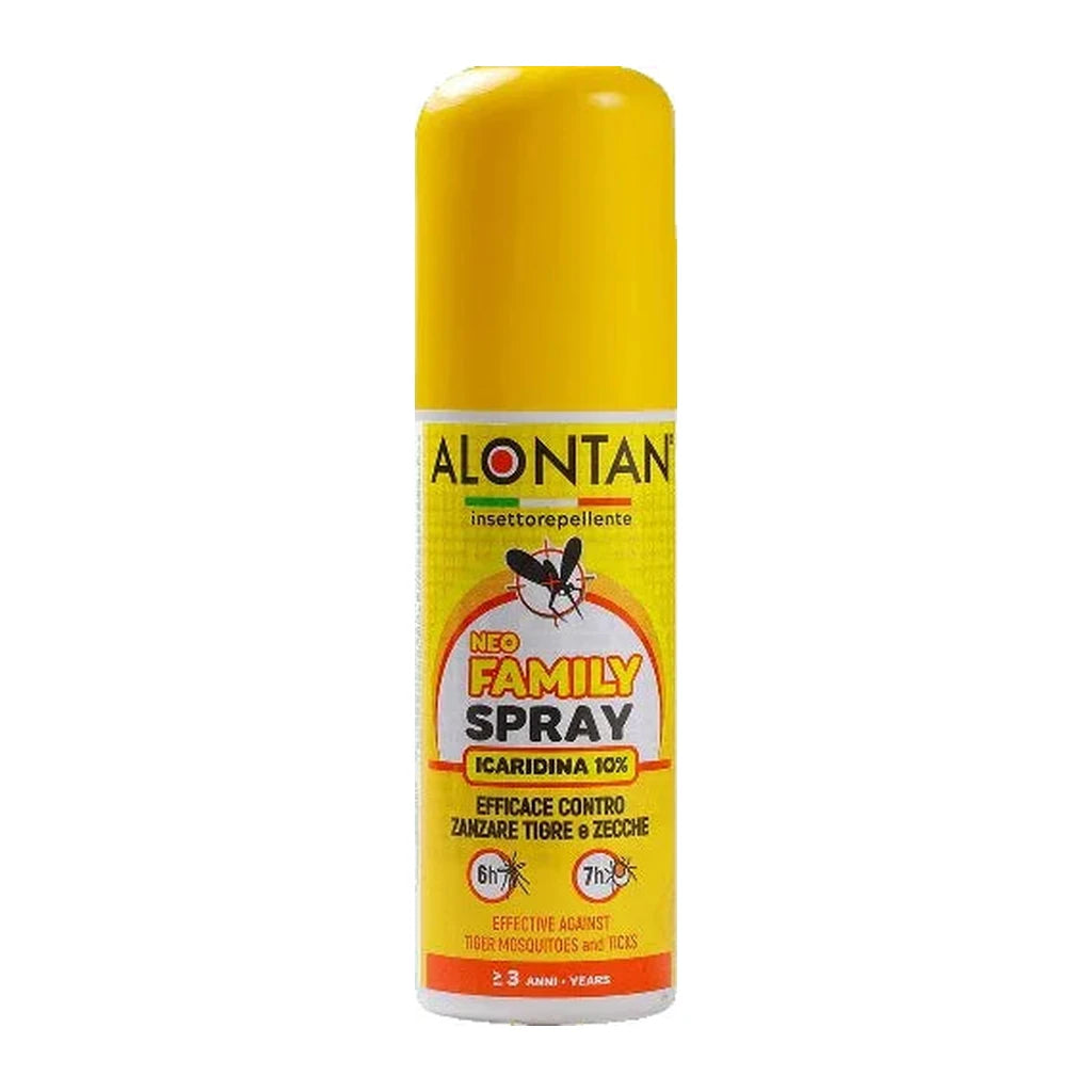ALONTAN Neo Family Insect Repellent Spray 10% Icaridin - Tiger Mosquitoes & Ticks