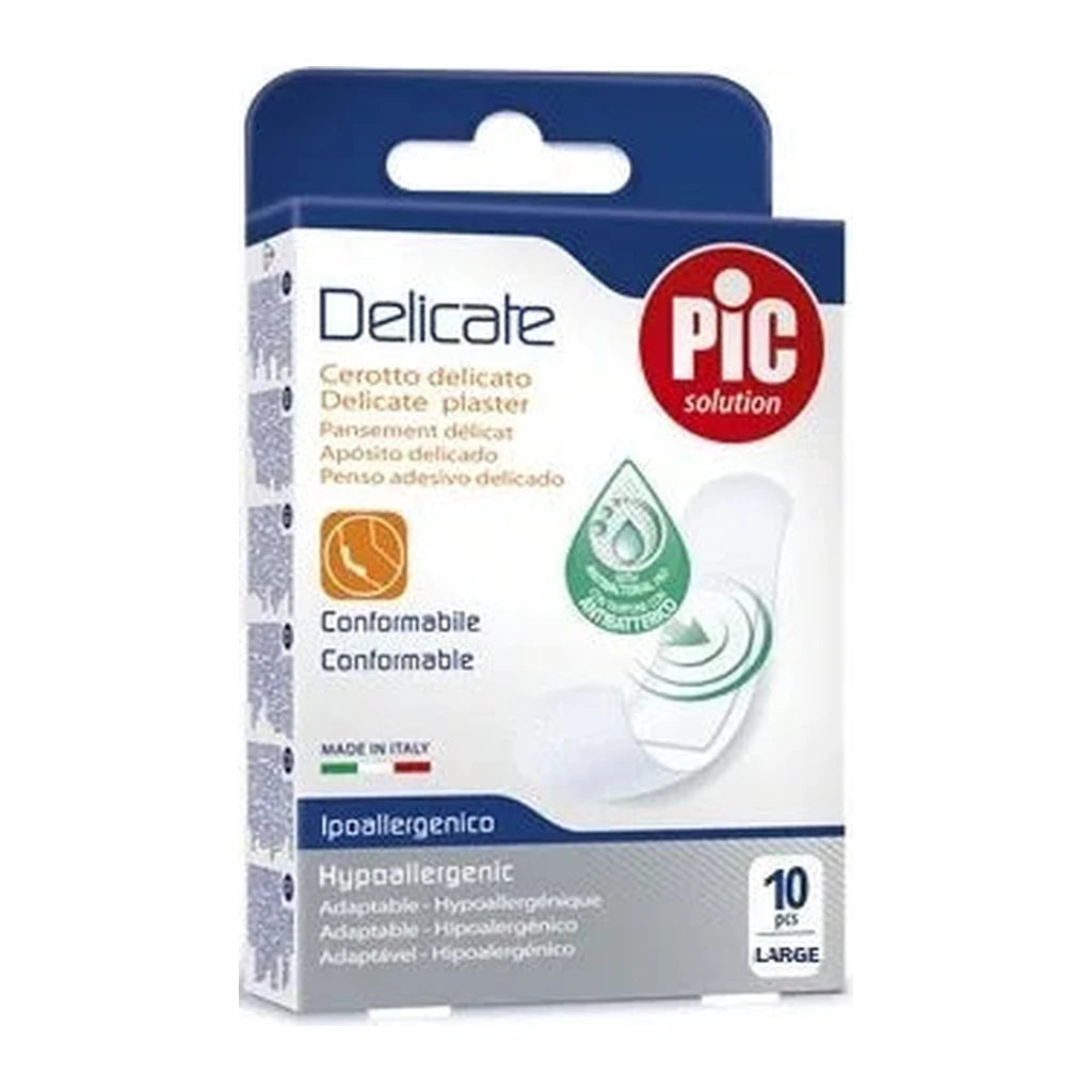 PIC Delicate Hypoallergene Antibakterielle Pflaster für empfindliche Haut