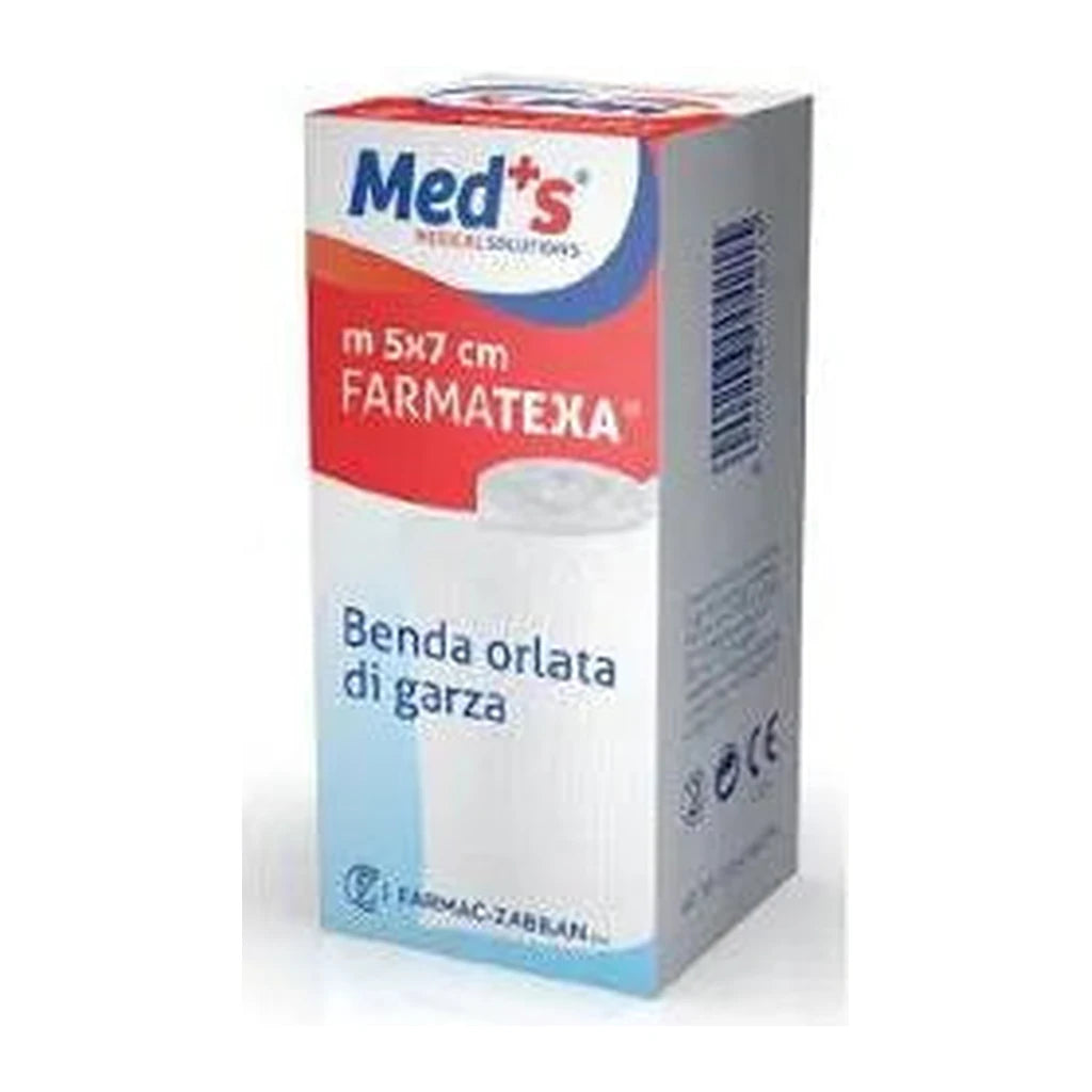Med's Farmatexa Edged Gauze Bandage | Essential First Aid Dressing