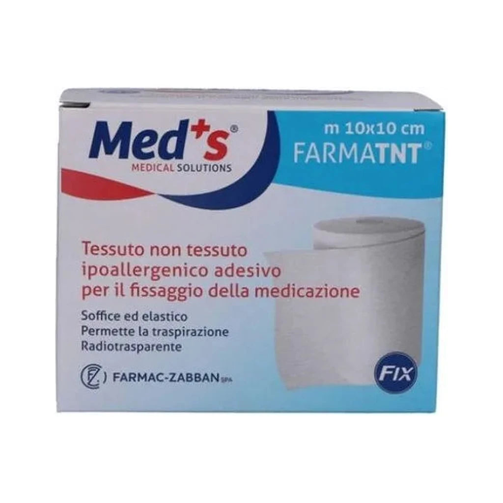 Med+s FARMATNT Hypoallergenes Vlies-Pflasterband 10x1000cm - Verbandfixierung