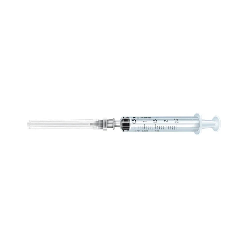 Ultrafin Spritzen 5ml G23 1/4 mit Nadeln - 10er-Packung