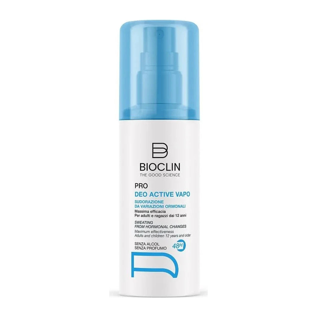 Bioclin Deo Pro Active Vapo 48H | Anti-Hormonal Sweating | Alcohol & Fragrance-Free