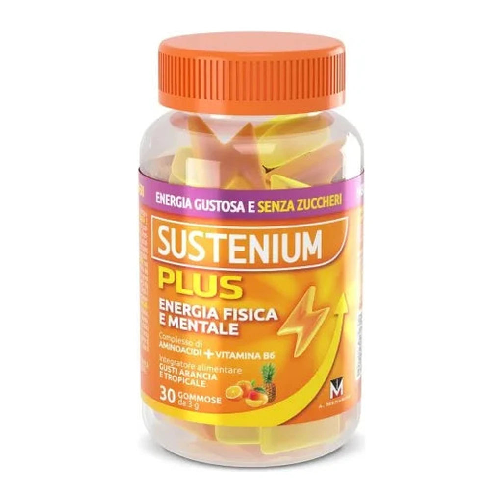 Sustenium Plus 30 Gummies | Physical & Mental Energy Sugar-Free