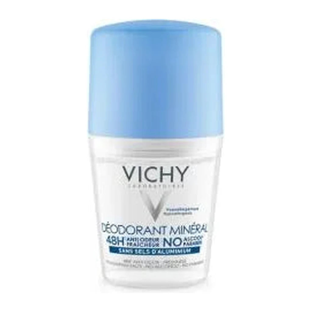 Vichy Mineral Deodorant Roll-On 48H - Aluminum Salt & Alcohol Free