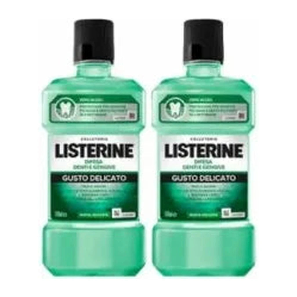 Listerine Zähne & Zahnfleisch 2x500ml | Mundspülung Kompletter Schutz