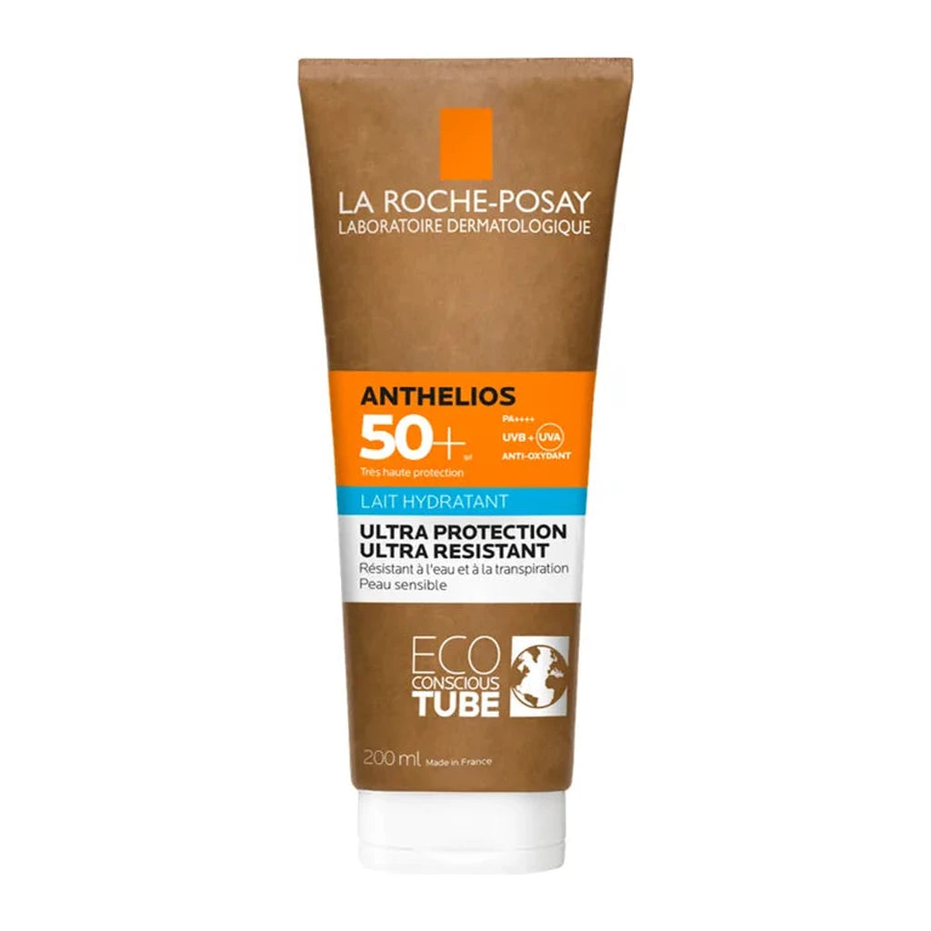 La Roche-Posay Anthelios Hydrating Sun Milk SPF 50+ | Ultra Resistant | Sensitive Skin | Eco Tube