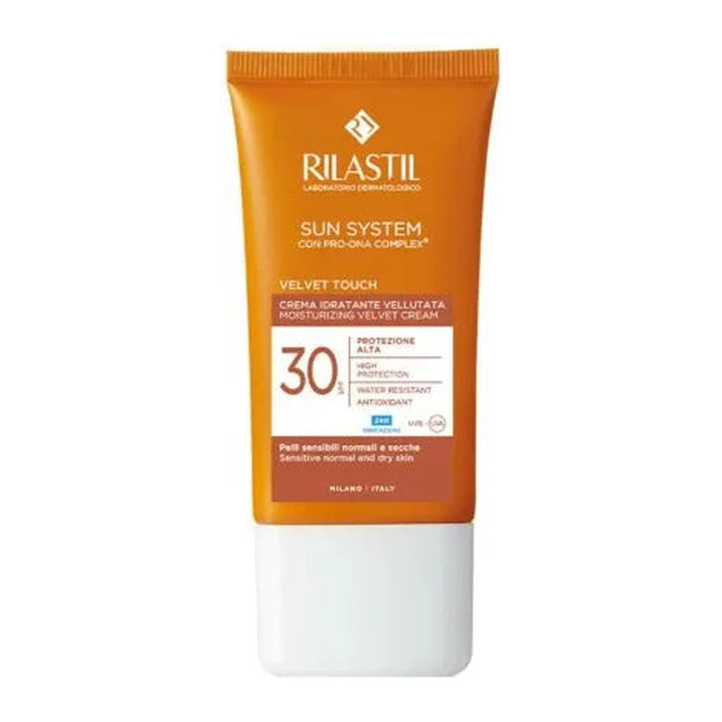 Rilastil Sun System SPF 30 Velvet Touch Sun Cream 50ml - Sensitive Skin
