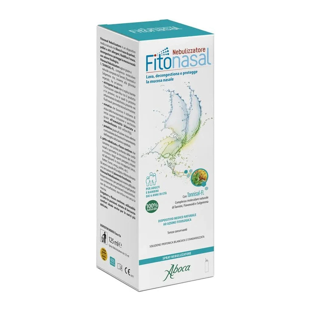 Fitonasal Nasenspray | Aboca | Natürliches Nasenschleimhaut-Abschwellmittel