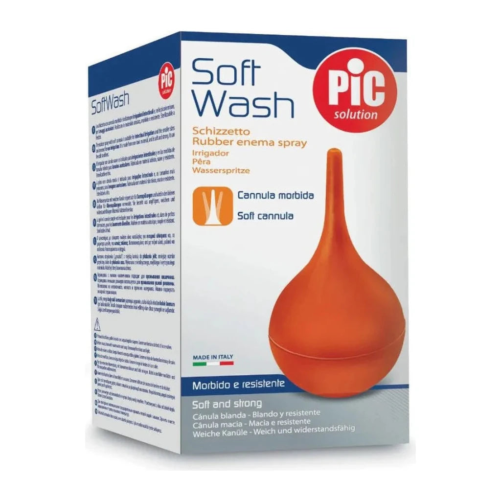 PIC Soft Wash 70ml Enema Spray - Gentle & Durable Intestinal Irrigator
