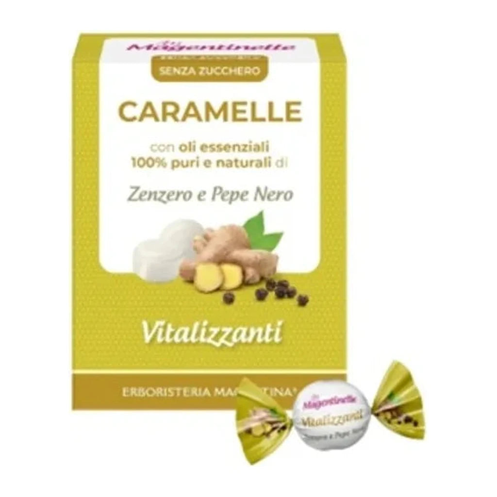 Vitalizing Ginger Black Pepper Candies | Sugar-Free Herbal Lozenges