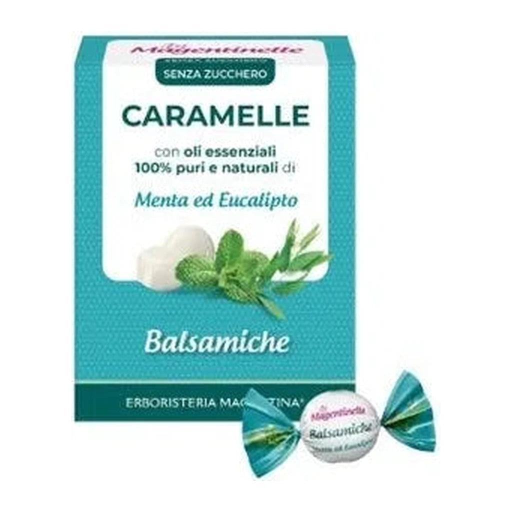 Balsamic Candies Mint Eucalyptus Sugar-Free | Erboristeria Magentina