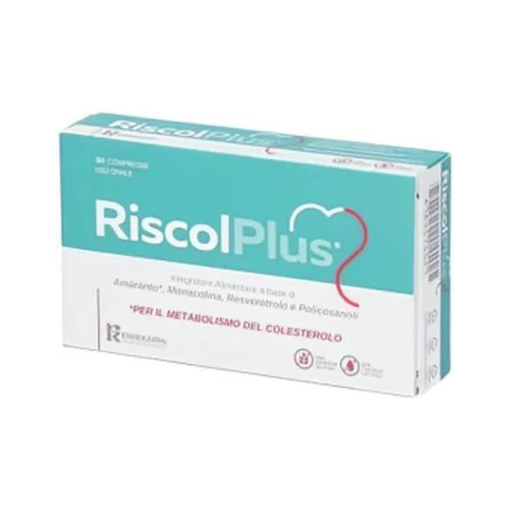 RISCOL PLUS 60 Tablets - Cholesterol & Metabolism Support Supplement