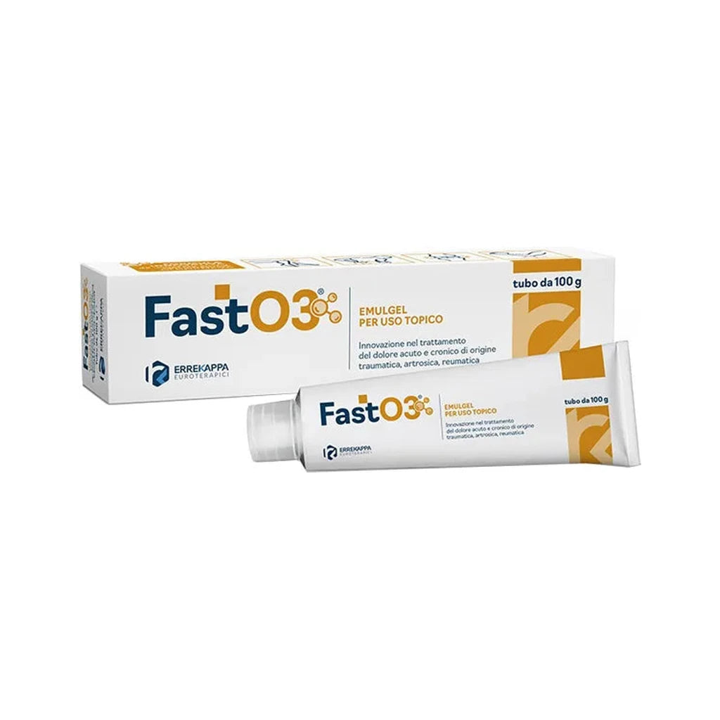 FastO3 Emulgel 100g Errekappa | Topische Behandlung Akuter & Chronischer Arthritischer Rheumatischer Schmerzen