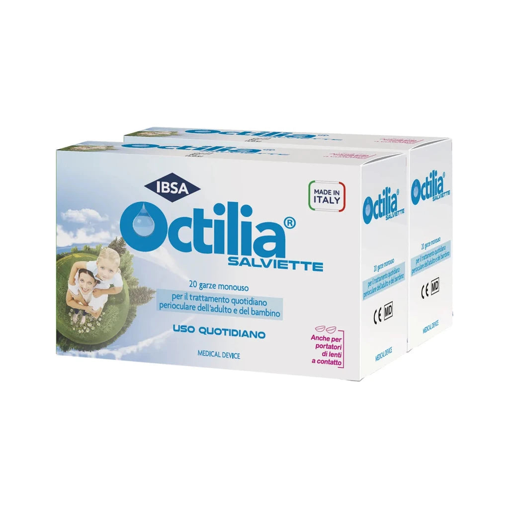 Octilia Augenlider-Tücher | Tägliche Augenhygiene für Erwachsene & Kinder - IBSA