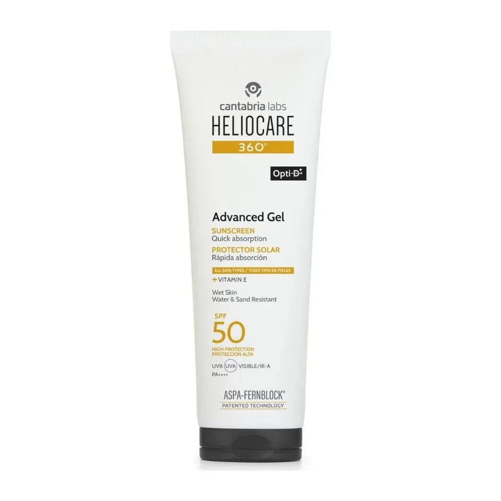 Heliocare 360 Advanced Gel LSF 50 - Hoher Sonnenschutz Schnelle Absorption