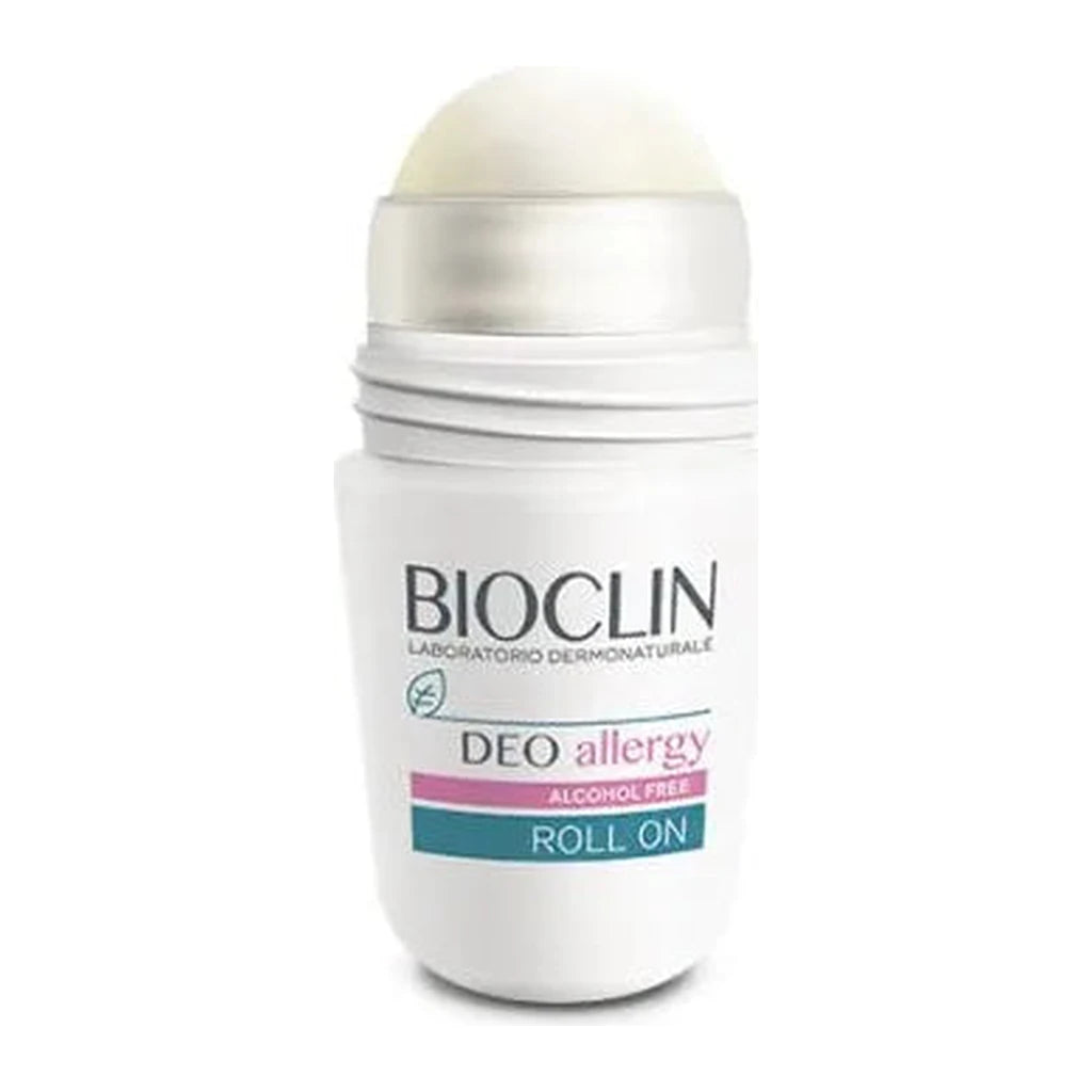 Bioclin Deo Allergy Roll-on Alcohol-Free | Hypoallergenic Deodorant for Sensitive Skin