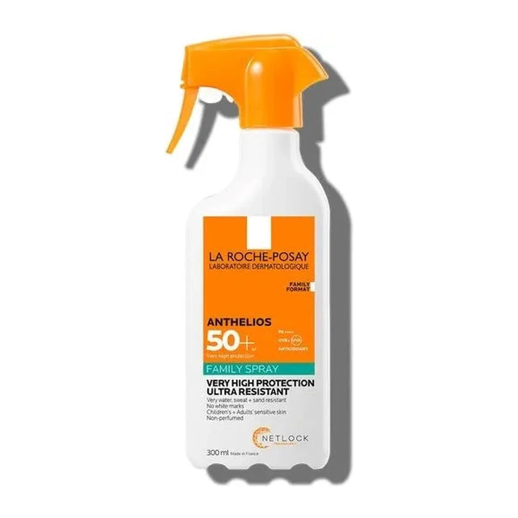 La Roche-Posay Anthelios Family Spray SPF 50+ - Ultra Resistant Sunscreen 300ml