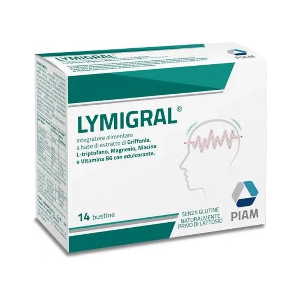 LYMIGRAL 14 Sachets - Griffonia, Tryptophan, Magnesium & B Vitamins Supplement | Mental Well-being & Fatigue Reduction