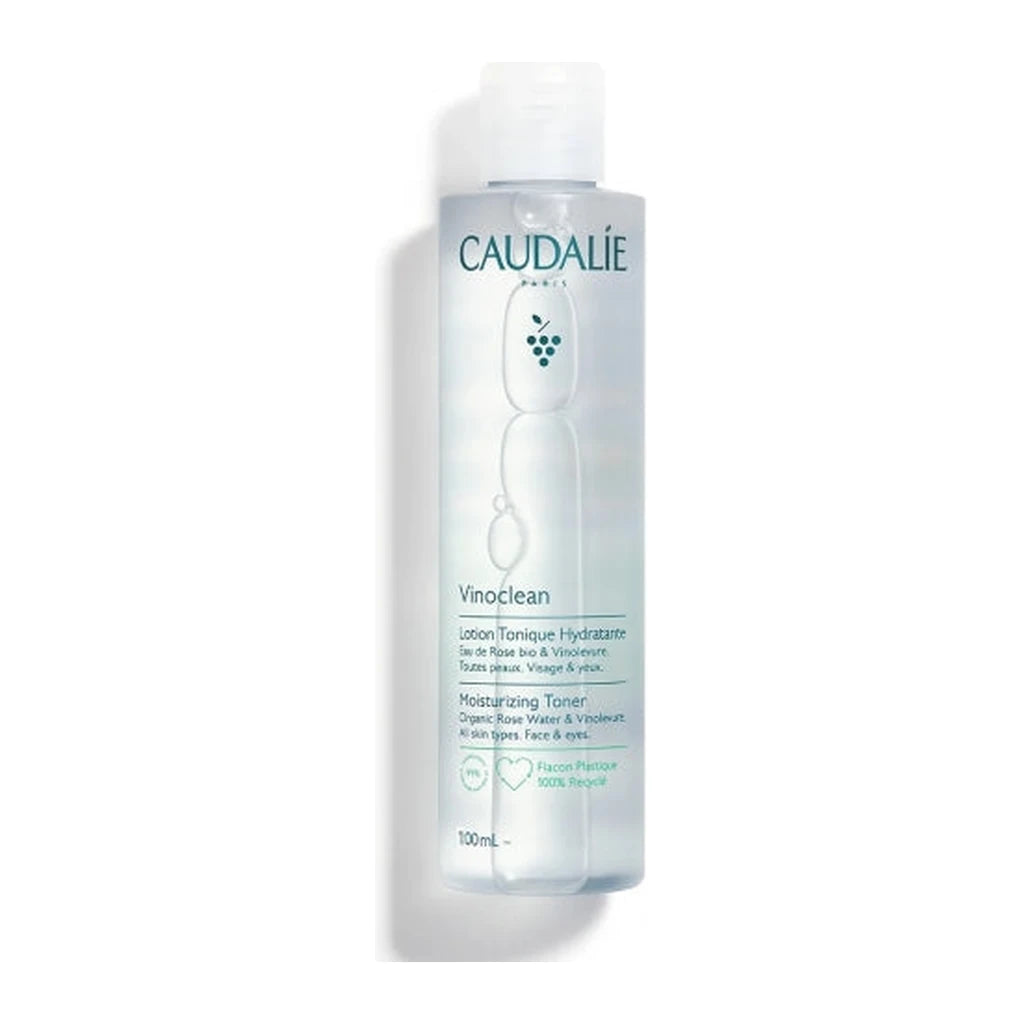 Loción Caudalie Vinoclean del tónico hidratante de 100 ml