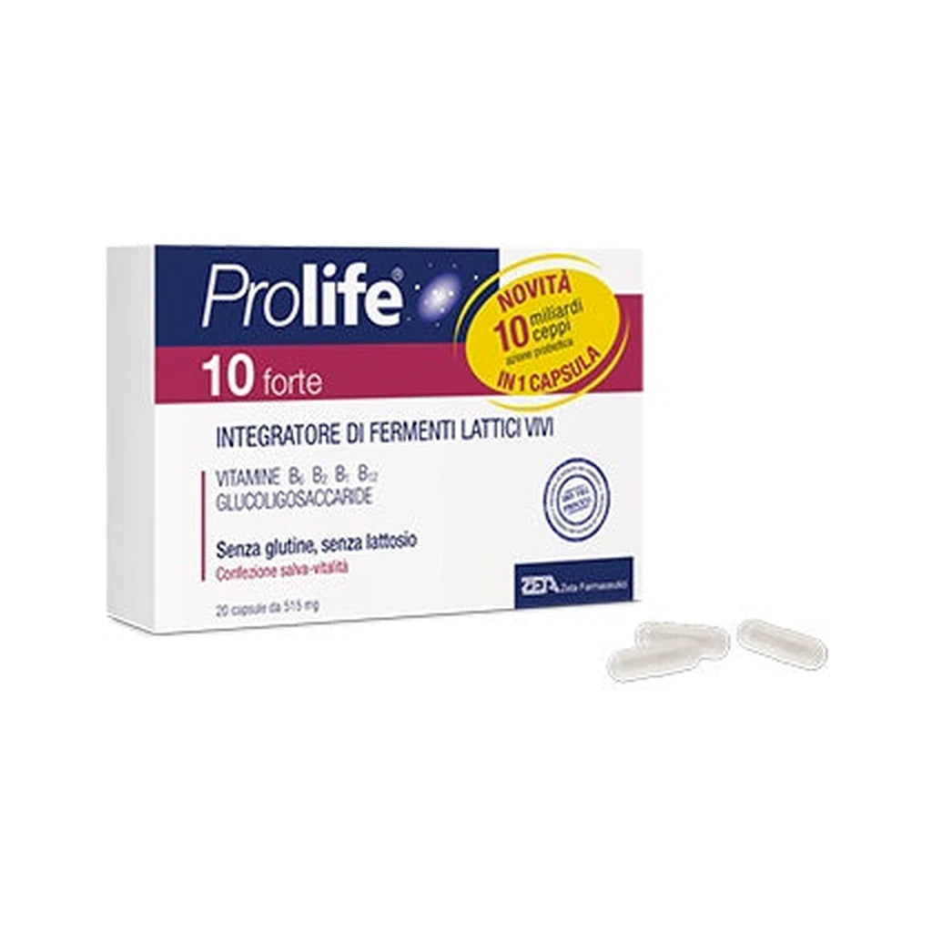 Prolife 10 forte 20 cps da 515 mg