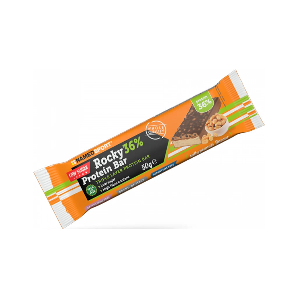 Namens Sport Rocky 36% Proteinbar Erdnüsse 50 g