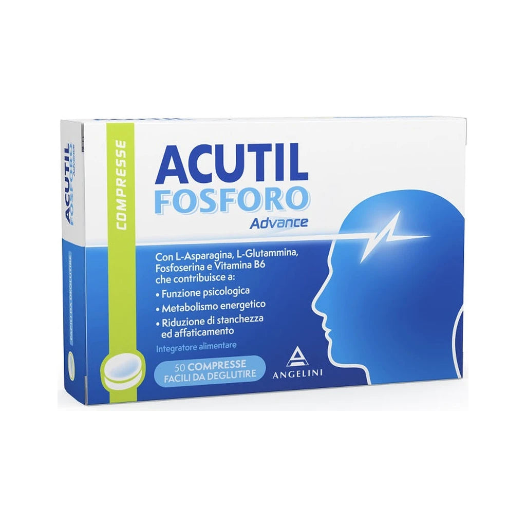 Acutil fósforo avance 50 tabletas