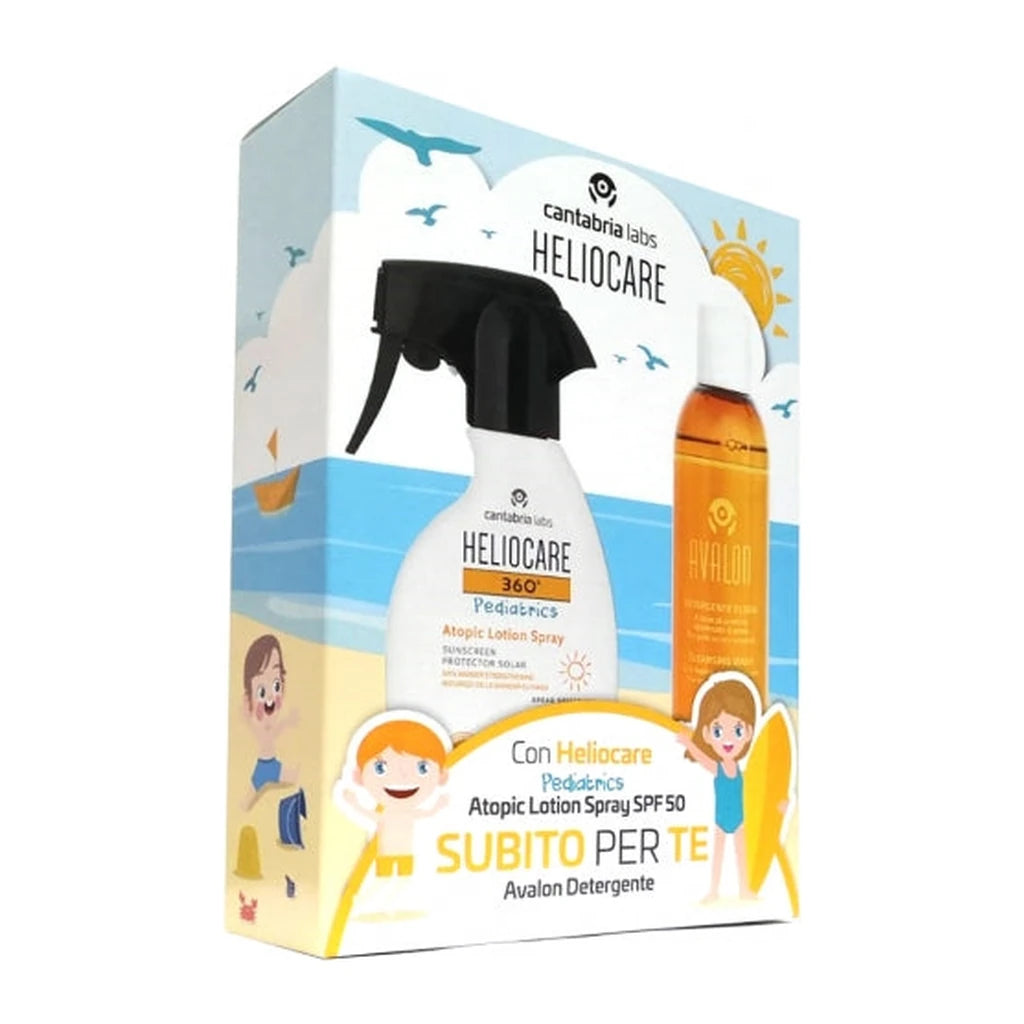 Heliocare Pediatrics+Avalon Detergente 250+250ml