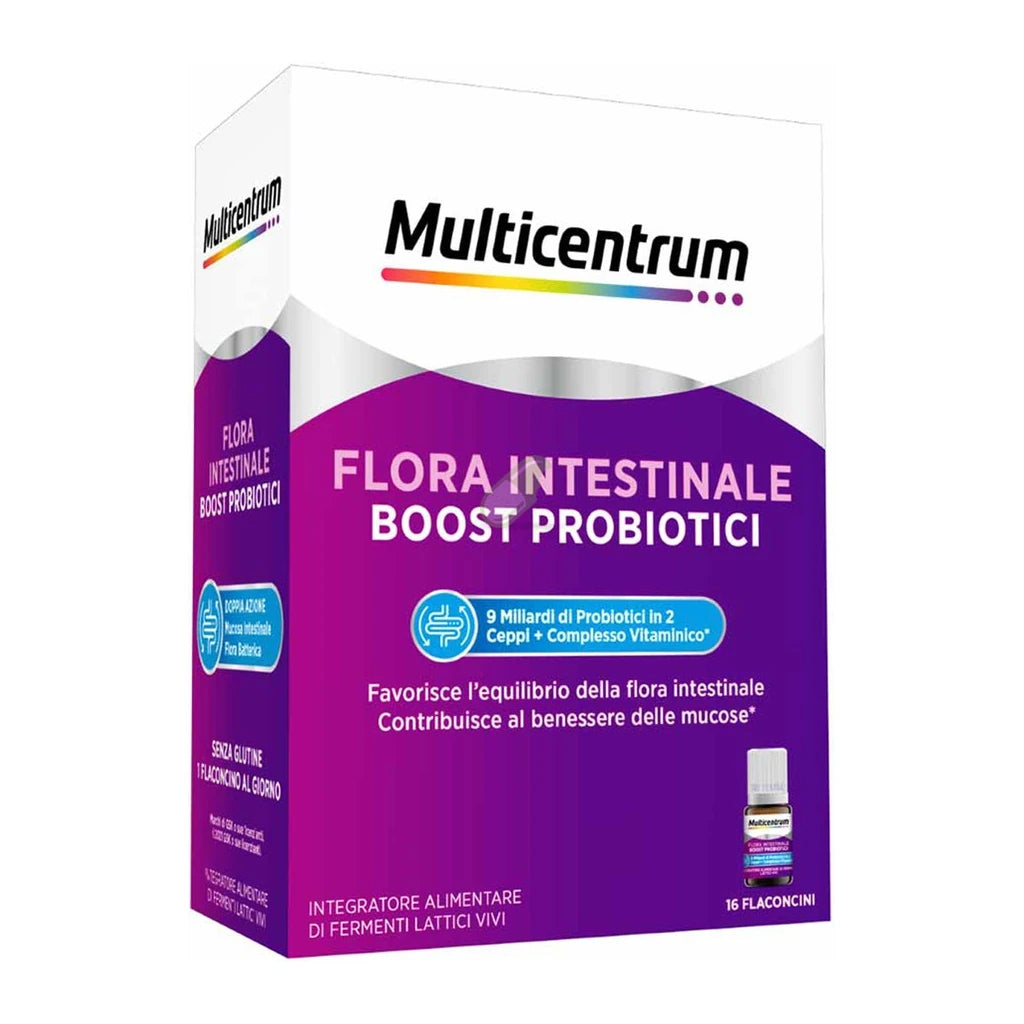 Multicentrum Intestinal Flora Boost Probiotics 16 bottles