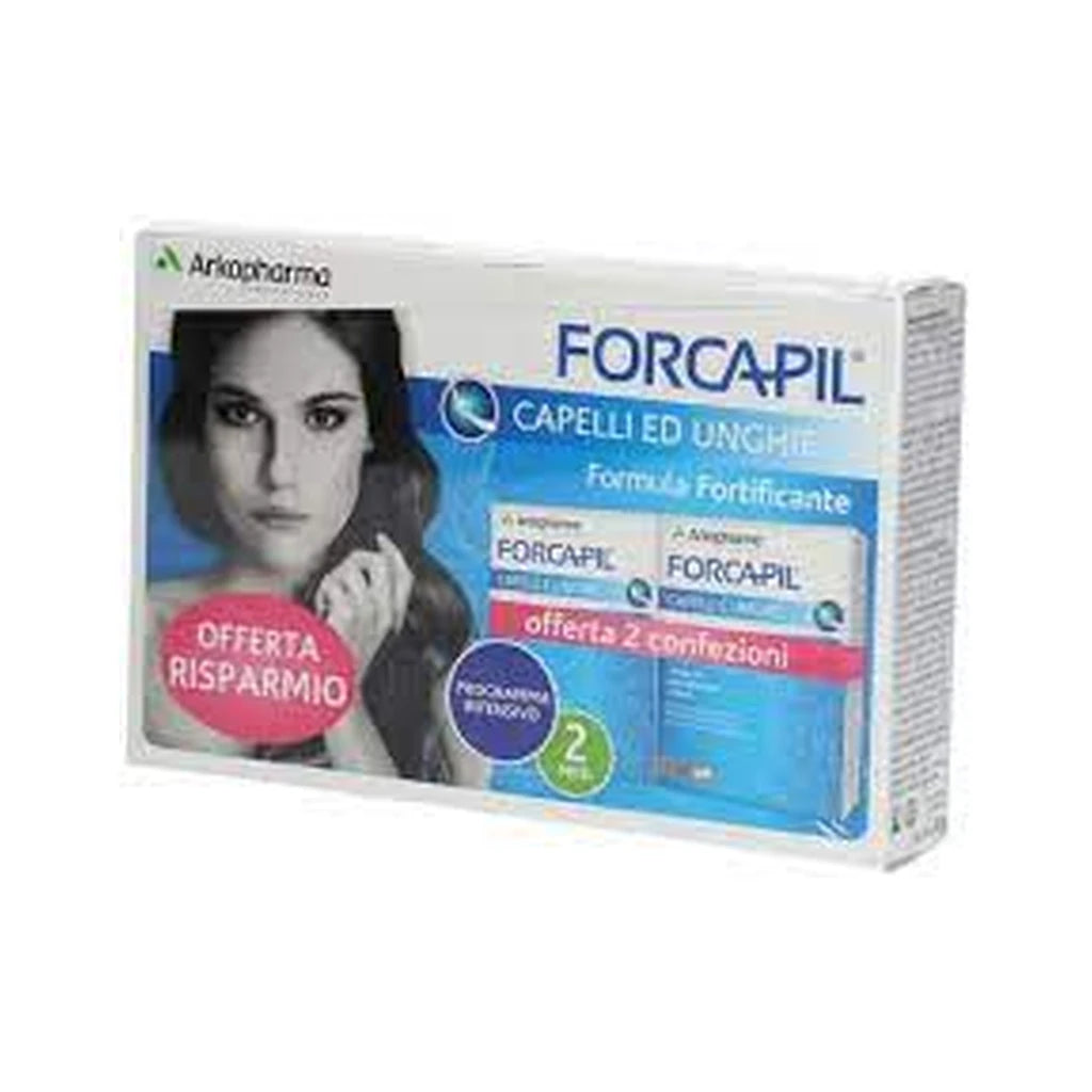 Forcapil Hair & Nail 2x60 Kompresse