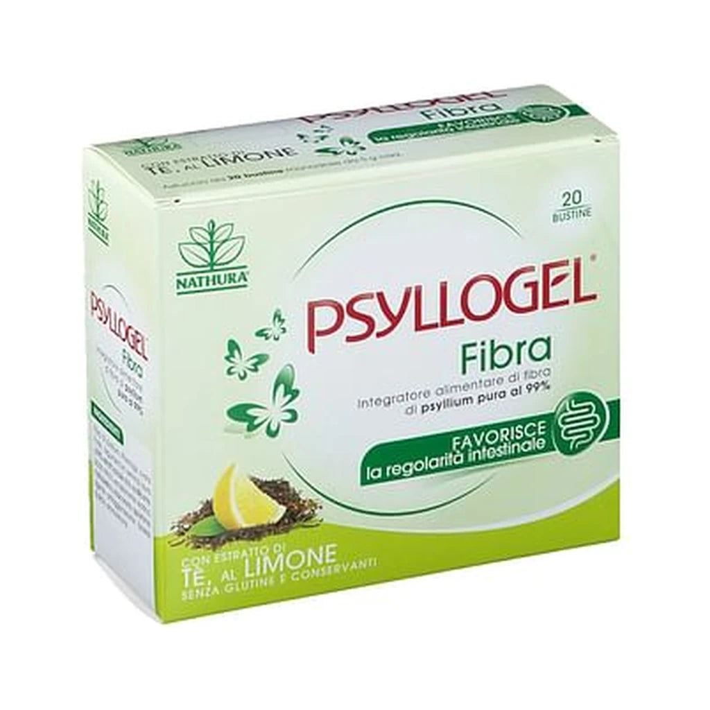 PSYLLOGEL FIBRA Limone tea 20 envelopes