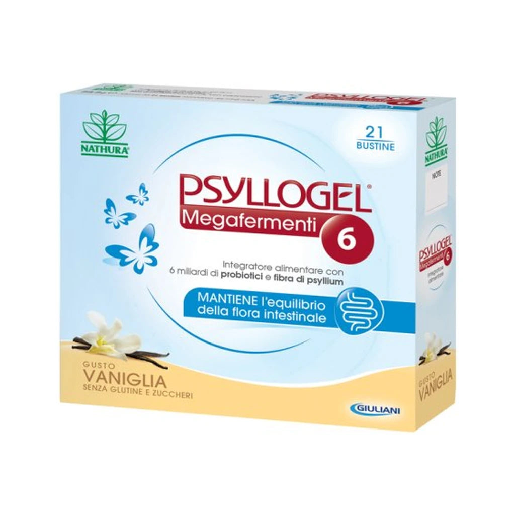Psyllogel megafeteri 6 vanilla 21 envelopes