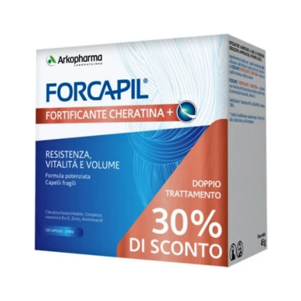 Befestigung von Forcapil + Cheratin 120 Kapsel