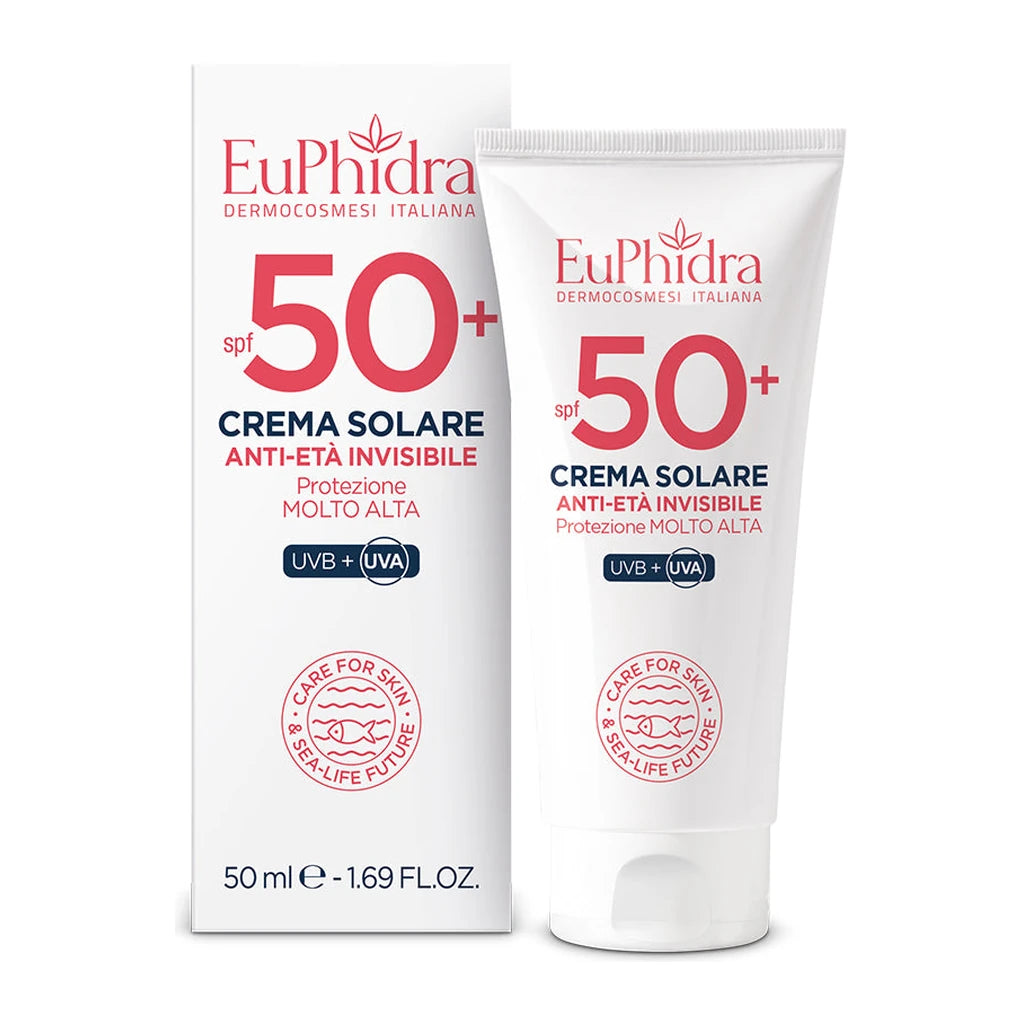 EUPHIDRA – UNSICHTBARE ANTI-AGEING-SONNENCREME SPF50+, 50 ML