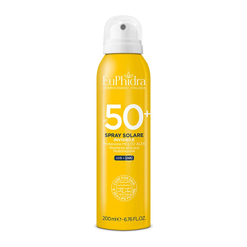 EUPHIDRA – UNSICHTBARES SONNENSPRAY FÜR DEN KÖRPER SPF50+ 200ML