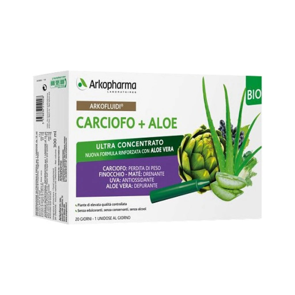 ARKOFLUIDI CARCIOFO+ALOE V 20F