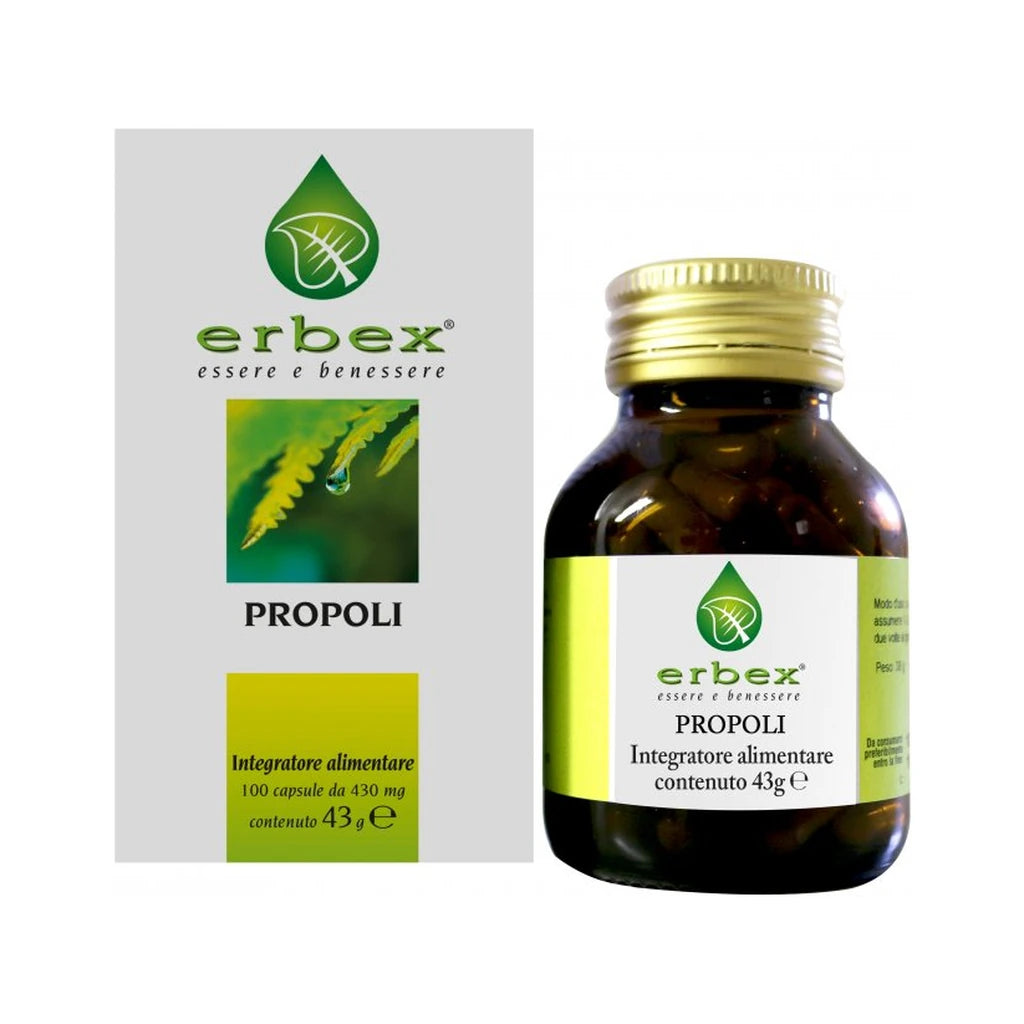 ERBEX PROPOLIS 100CPS 430MG