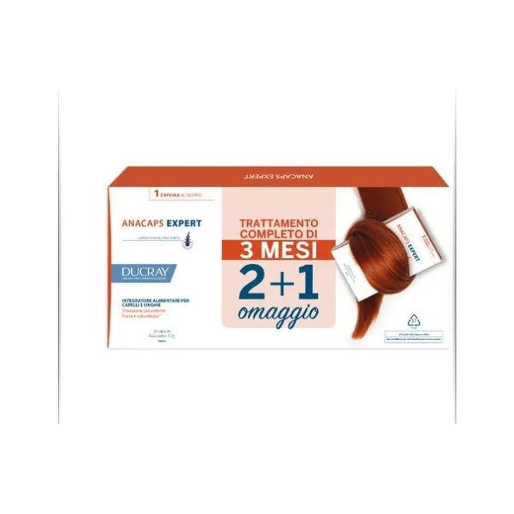 ANACAPS EXPERT Integratore alimentare per capelli 30 x 3 capsule