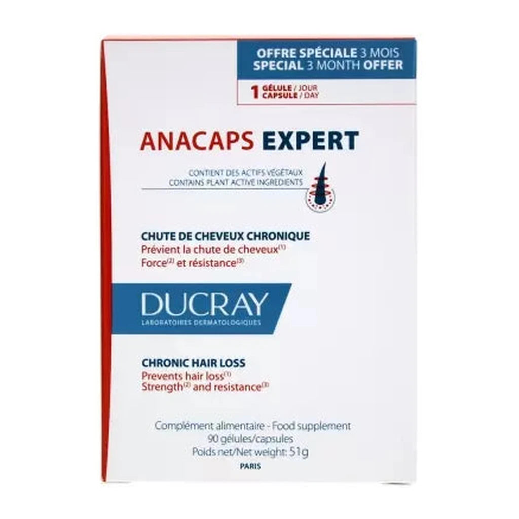 ANACAPS EXPERT Integratore alimentare per capelli 90 capsule