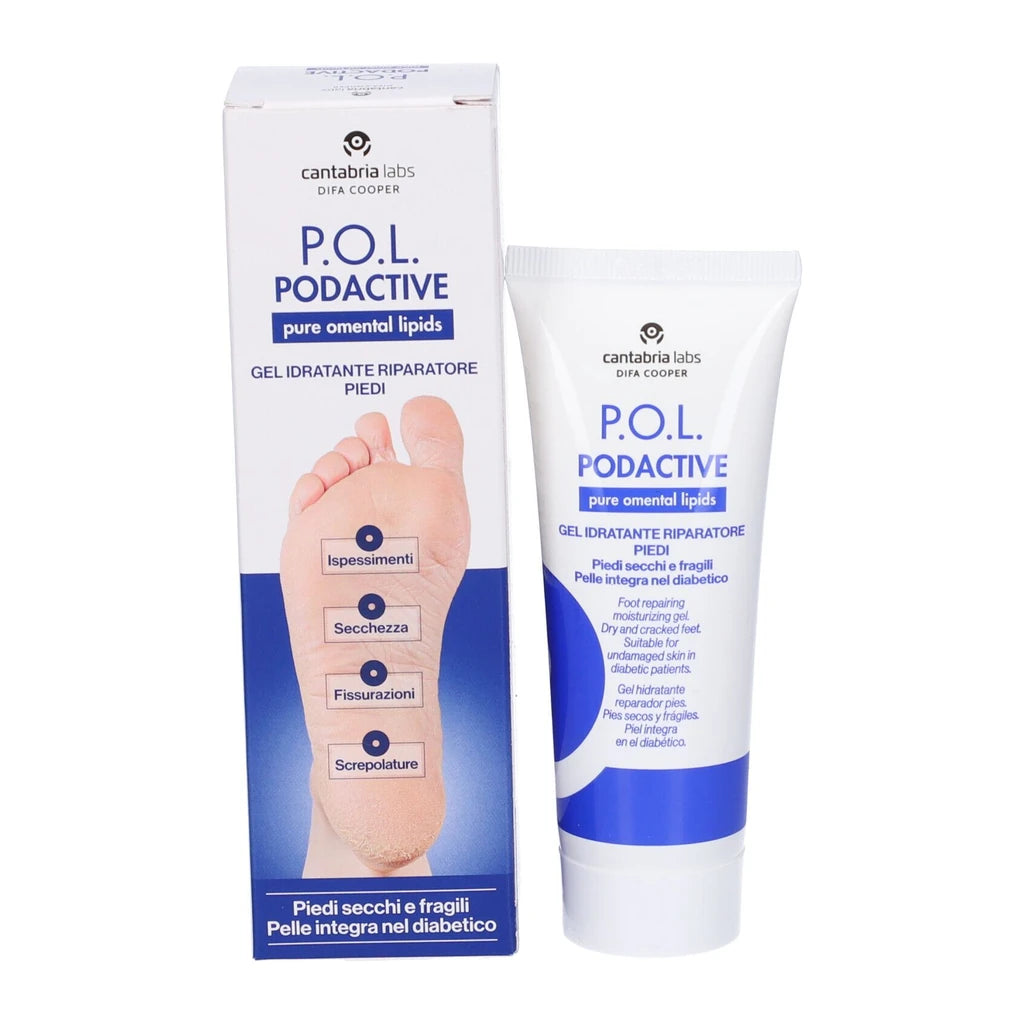 P.O.L. Podactive Gel Idratante Riparatore Piedi 75 ml