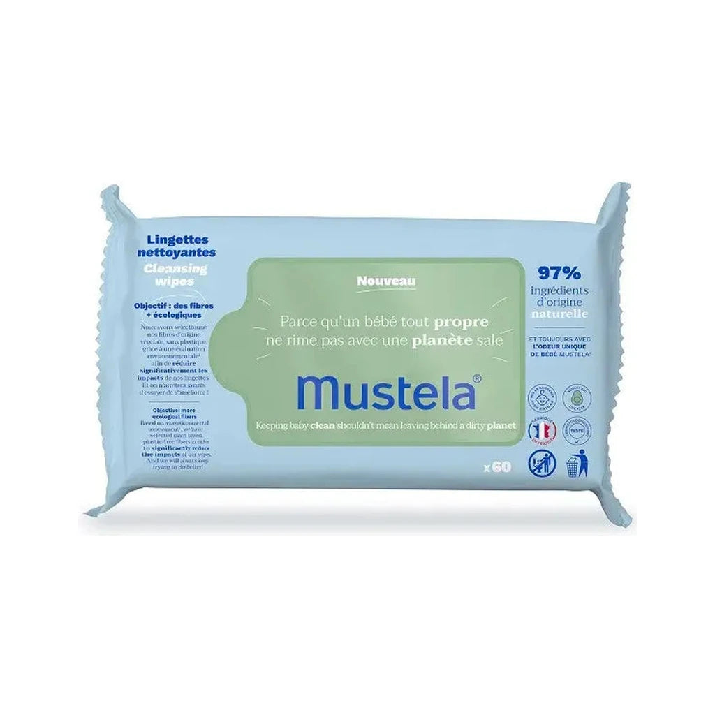 MUSTELA SALVIETTE DETERGENT60P