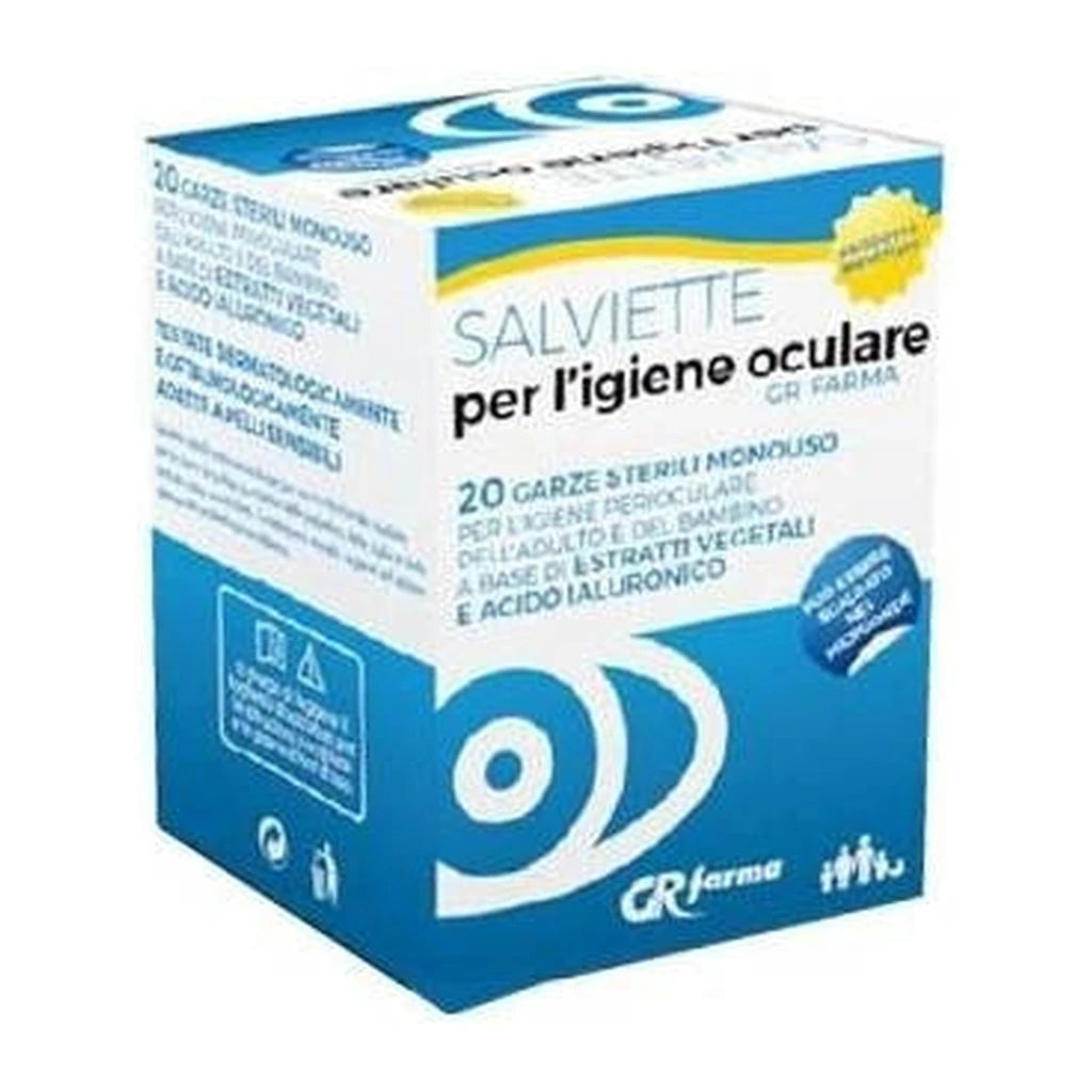 SALVIETTE IGIENE OCULARE 20PZ